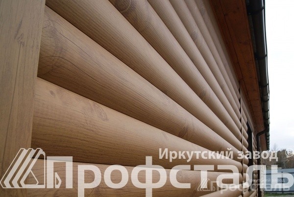 "Блок-хаус  светлое дерево
