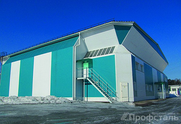 Панель фасадная гофрированная